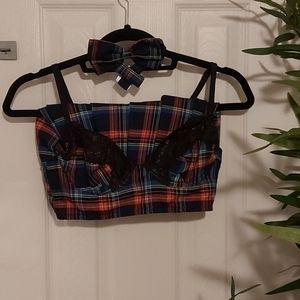 La Senza 3 Piece Schoolgirl Outfit